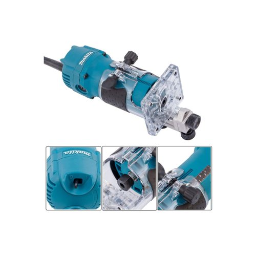 Tupia com Base Articulada 110V Makita 3709