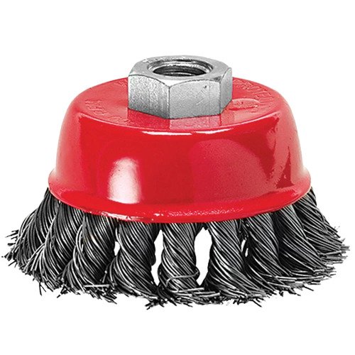 746249 Escova De Aço Tipo Copo Torcida. Diâmetro 75mm Rosca M14 Mtx