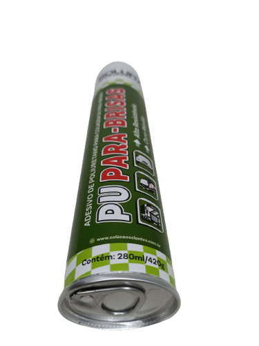 Adesivo Poliuretano Para Colagem De Para-Brisa Solufix 280ml/420g