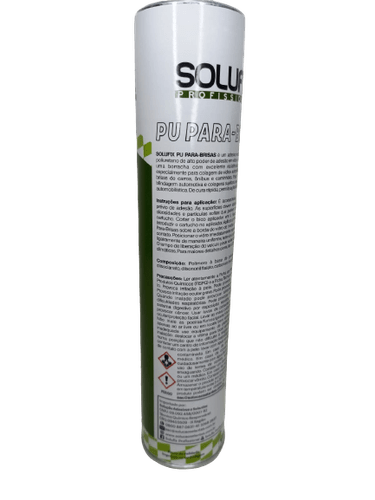 Adesivo Poliuretano Para Colagem De Para-Brisa Solufix 280ml/420g
