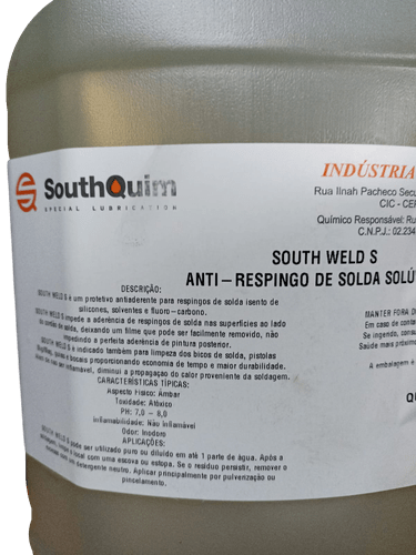 Anti Respingo 5 Litro South Weld S 1X2