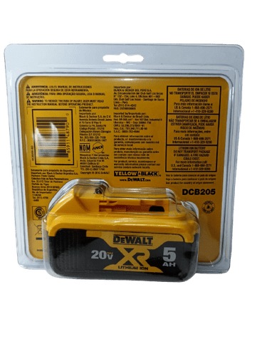 Bateria 20V Max Lithium-ion 5.0 Ah DCB-205 Dewalt