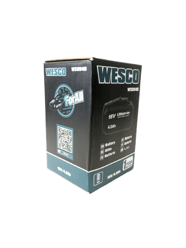 Bateria Ws9940 4.0 Ah 18V Wesco