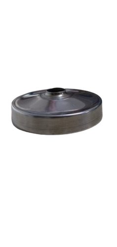 Canopla Acabamento De Inox 304 Para Tubo De 1/2 Disco 65mm Abaulada