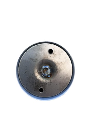 Canopla De Acabamento Com Borracha Disco 3" Furo 1/2''  28.52