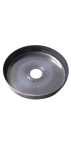 Canopla De Acabamento Inox 304 Para Tubo De 1/2 Disco De 65mm Reta