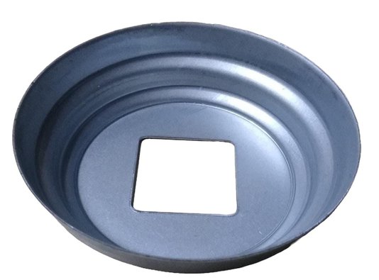 Canopla De Acabamento Redonda Base 3.1/2'' Tubo 30 X 30  28.82