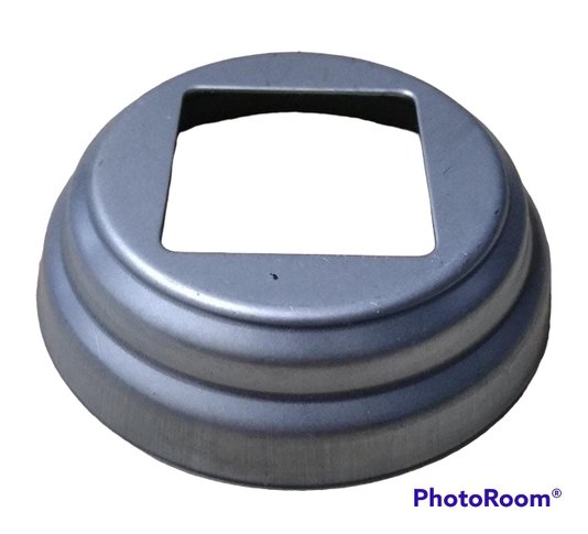 Canopla De Acabamento Redonda Base 3.1/2'' Tubo 40 X 40  28.83