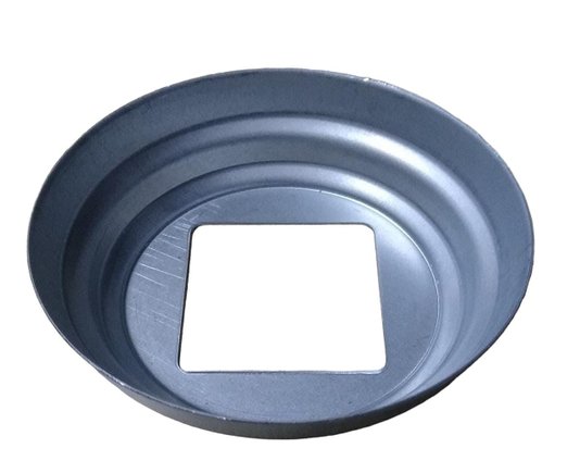 Canopla De Acabamento Redonda Base 3.1/2'' Tubo 40 X 40  28.83