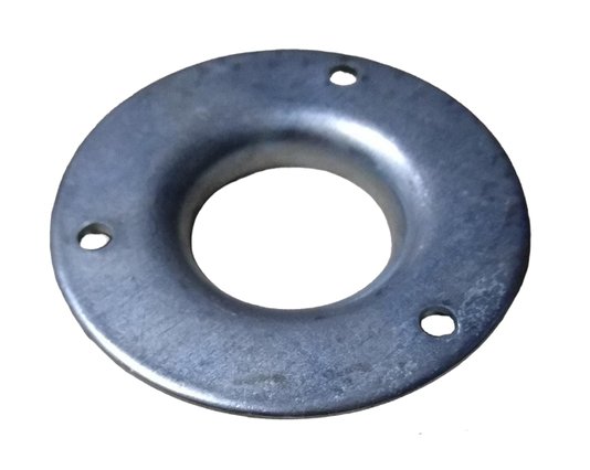Canopla De Repuxo Base 3.1/2'' Para Tubo De 1.1/2'' Galvanizada 28.33
