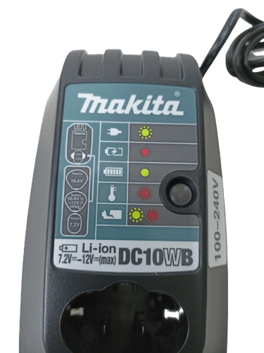 Carregador 12V DC10WB Bivolt Makita Bateria Redonda 