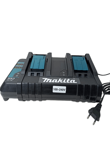 Carregador Duplo DC18SH 18V Bivolt Makita 