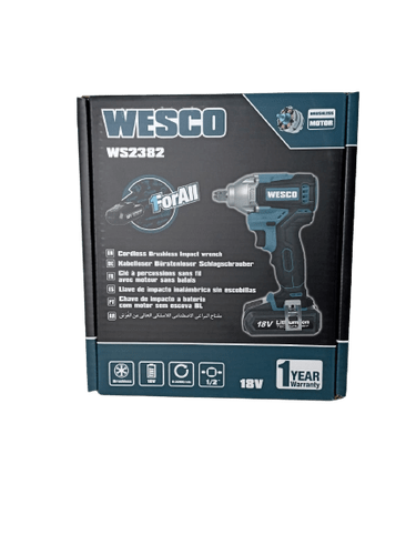 Chave De Impacto A Bateria 18V WS2382 Wesco