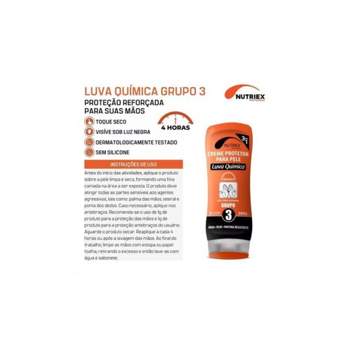 Creme Protetor para Pele 200 g Nutriex