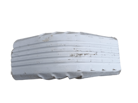 CURVA AMERICANA GALVANIZADA 45° BRANCA P/CONDUTOR