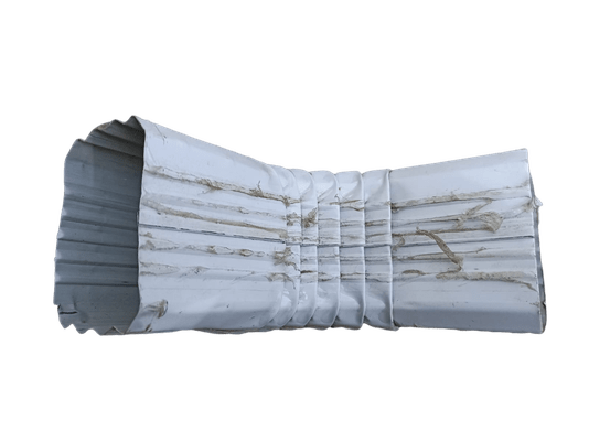 CURVA  AMERICANA GALVANIZADA FRONTAL BRANCO P/CONDUTOR