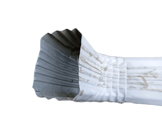 CURVA  AMERICANA GALVANIZADA FRONTAL BRANCO P/CONDUTOR