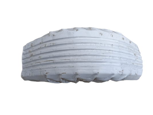 CURVA  AMERICANA GALVANIZADA FRONTAL BRANCO P/CONDUTOR