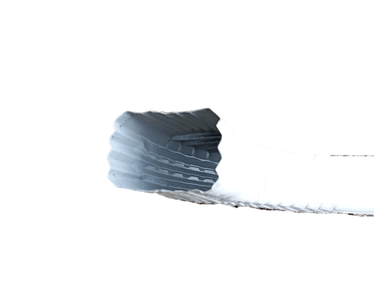 CURVA  AMERICANA GALVANIZADA LATERAL BRANCA P/CONDUTOR