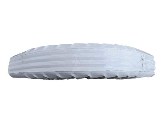 CURVA  AMERICANA GALVANIZADA LATERAL BRANCA P/CONDUTOR