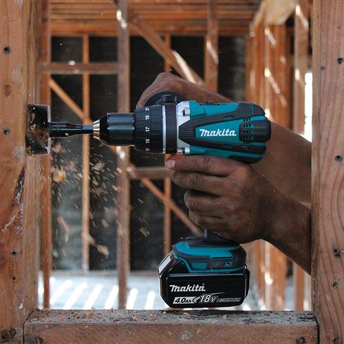 Parafusadeira E Furadeira A Bateria 18V Ddf458z Makita