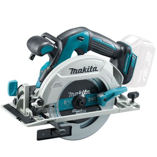 Dhs680z Serra Circular 18V Makita + Brinde 1 Bateria 5,0Ah