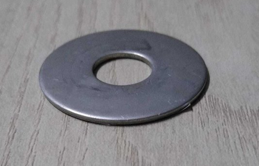 Disco Inox 304 38mm Furo De 1/2  Centro De Disco
