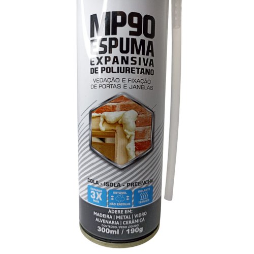 Espuma Expansiva De Poliuretano Mundial 500Ml/340G