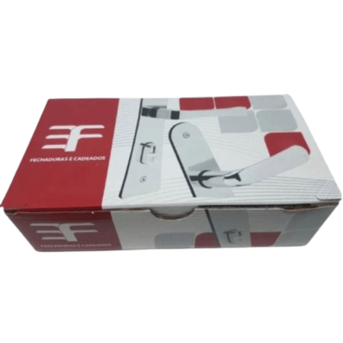 Fechadura 3F 529/11250 Perfil Estreito Cromado