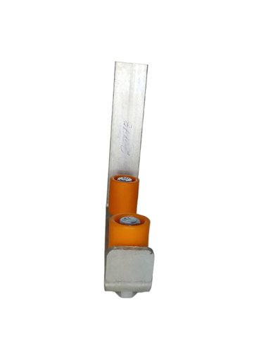 Guia Duplo De Nylon Com Rolete De 28MM X 35MM Poleto