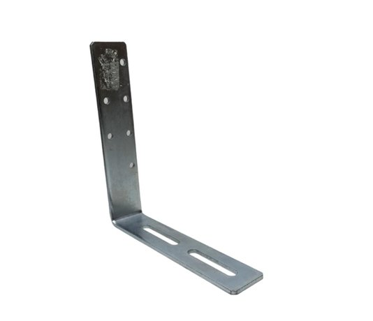 Guia Duplo Longo Zincado Com Rolete De Nylon De 36.7MM x 46MM