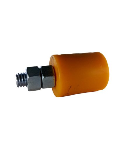 ROLETE DE NYLON 25MM X 35MM COMP. C/ PARAF 5/16X2.1/2 P/GUIA PLT