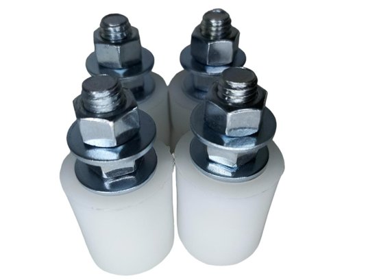 Guia Suporte 4x1 Para Parafusar Rolete PP 30x35 Tolemat