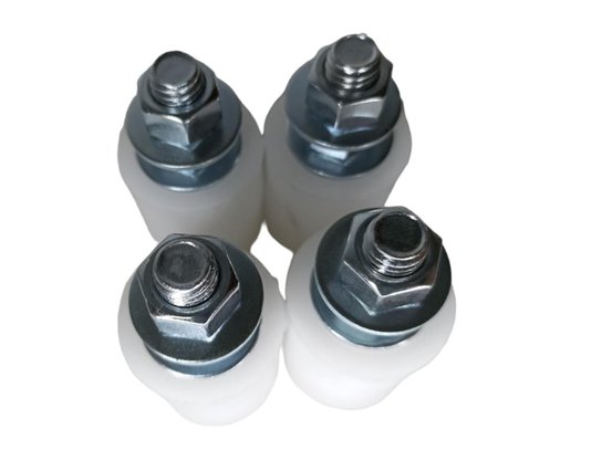 Guia Suporte 4x1 Para Parafusar Rolete PP 30x35 Tolemat