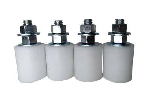 Guia Suporte 4x1 Para Parafusar Rolete PP 30x35 Tolemat