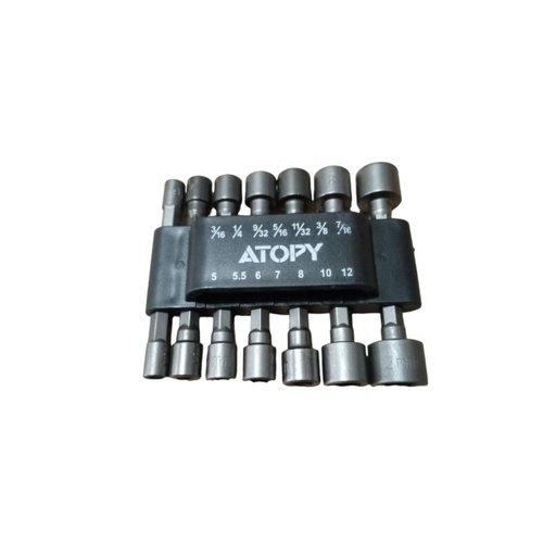 Jogo Soquete Parafusadeira 14 PÇS Atopy ATP-22490