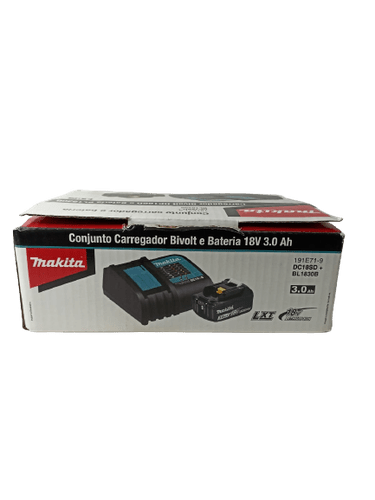 Kit Carregador DC18SD Bivolt E Bateria Bl1830 3.0 Ah Makita 