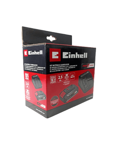 Kit Com 1 Bateria 2,5Ah Carregador Bivolt Einhell 45.120.99