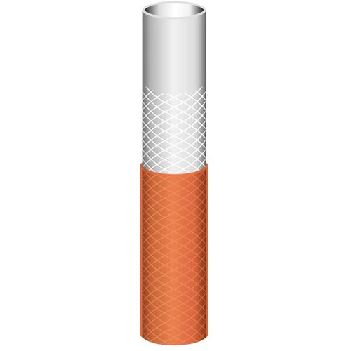 Mangueira Multi De 1/2'' Em Pvc Laranja Para Jardim Tramontina Vendida Por Metro Linear