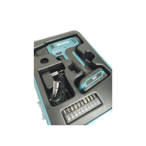 Parafusadeira e Furadeira a Bateria 12V Wesco WS2550K