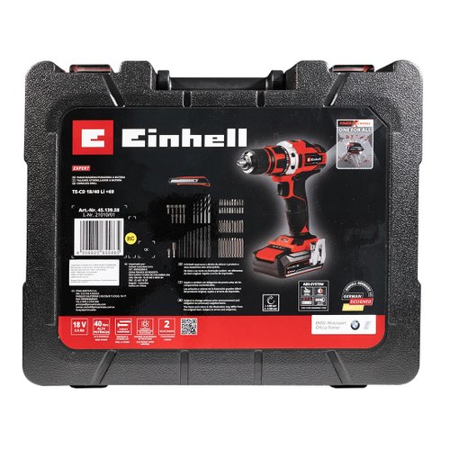 Parafusadeira/Furadeira TE-CD 18/40 Li Einhell