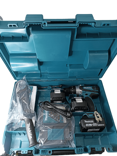 Parafusadeira / Furadeira De Impacto A Bateria 18V DHP458RFE3 Makita 