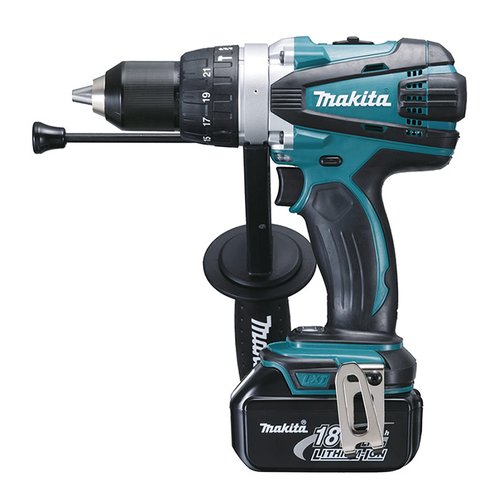 Parafusadeira / Furadeira De Impacto A Bateria 18V DHP458RFE3 Makita 