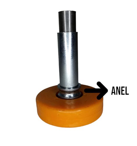 Pino Lateral De Nylon 72MM Com Anel Poleto