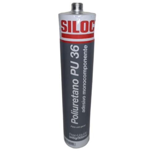 PU 36 BRANCO POLIURETANO TUBO 300ML/345GR SILOC