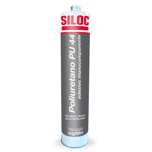 Poliuretano Pu 44 Preto Siloc 343g/300ml