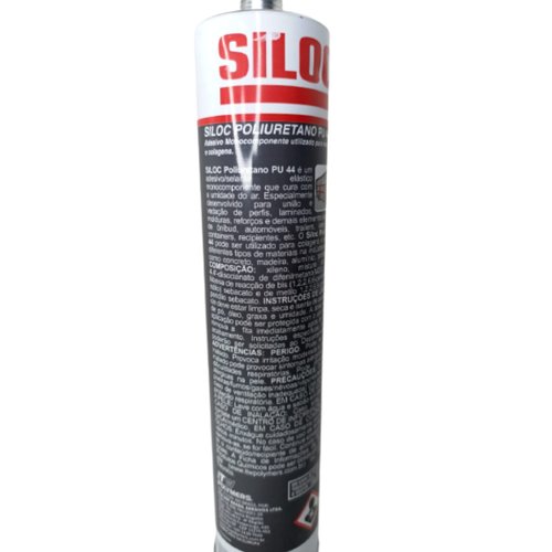 Poliuretano Pu 44 Preto Siloc 343g/300ml