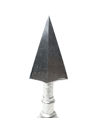 Ponta De Lança Modelo Art Para Tubo 5/8'' Com Anel