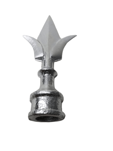 Ponta De Lança Modelo Lirio Em Aluminio Para Tubo 3/4''