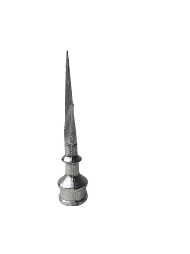 Ponta De Lança Modelo Lirio Em Aluminio Para Tubo 3/4''